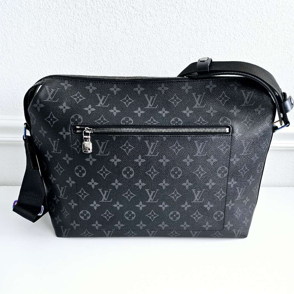 Louis Vuitton Monogram Eclipse Apollo Gm Messenge… - image 3
